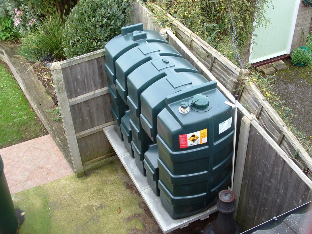 domestic oil tank